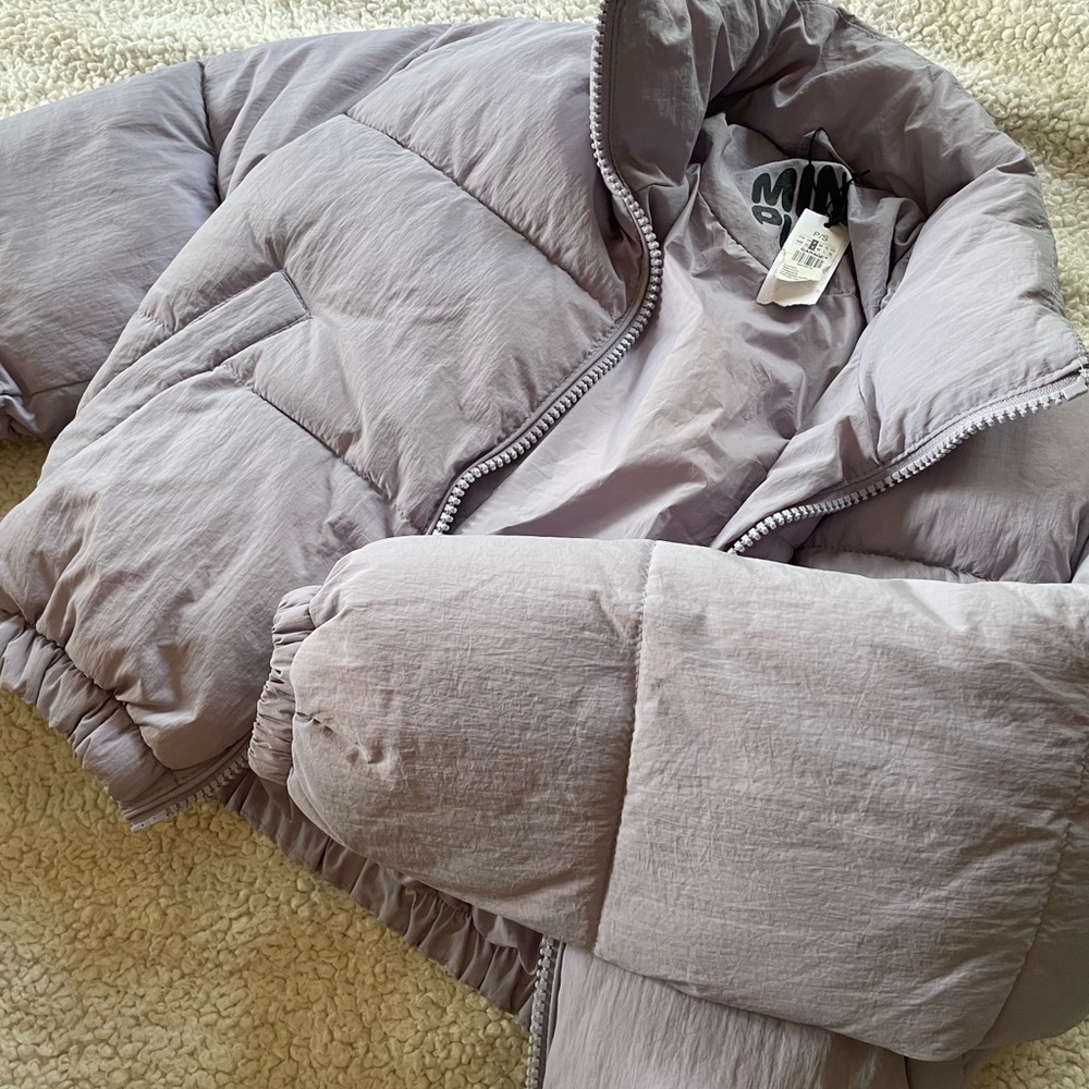Garage Lilac Puffer Jacket